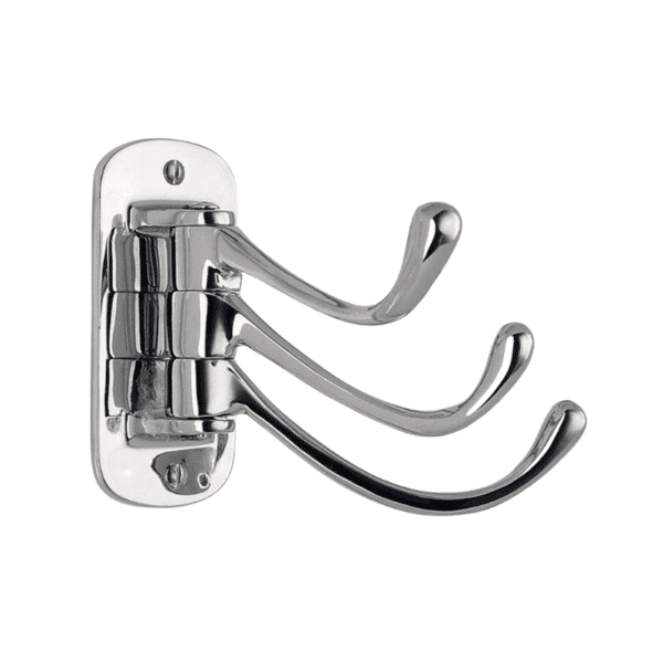 Gancho Triple Cromo Metalflu 70220