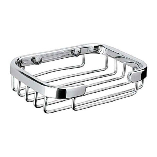 Jabonera de Rejilla Rectangular Cromo REJ-01 Helvex