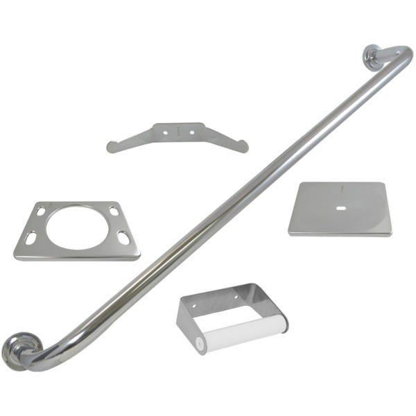 Juego de Accesorios 5 Piezas Cromo Rugo A-BA