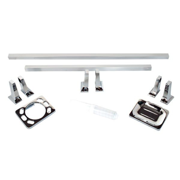 Juego de Accesorios Metálicos de 5 Piezas Cromo Metalflu 07650