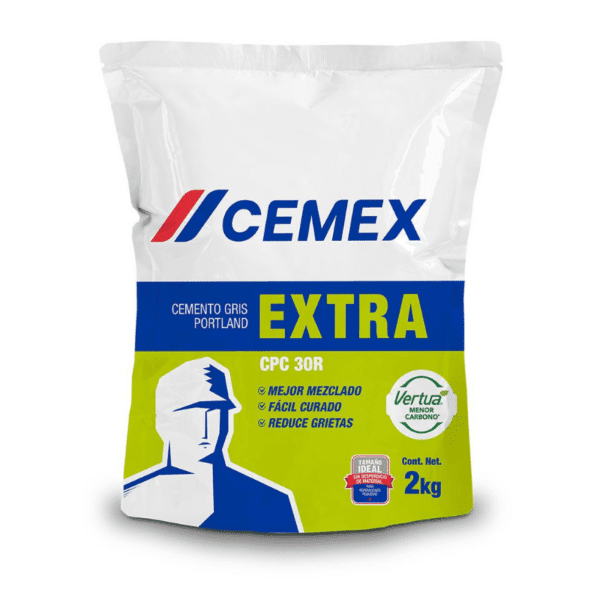 Cemento Gris Extra 2 Kg Cemex
