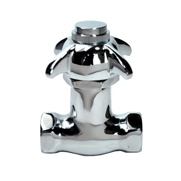 Llave para Mingitorio de Latón con Resorte Maneral de Cruz Metalflu 01187