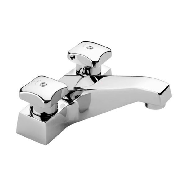 Mezcladora de Lavabo Elite Sin Contra Cromo MI-01-S/C Helvex