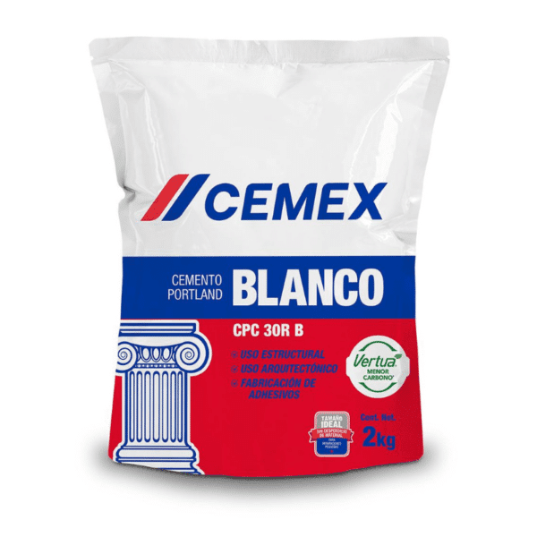 Cemento Blanco 2 Kg Cemex