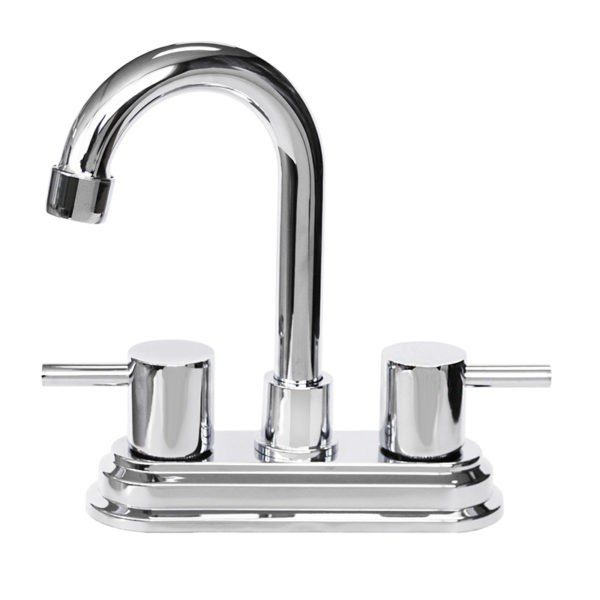 Mezcladora para Lavabo 4? Hibris Cromo Metalflu 04428