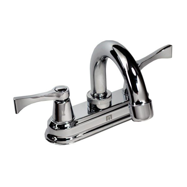 Mezcladora para Lavabo 4? Indra Cromo Metalflu 02614
