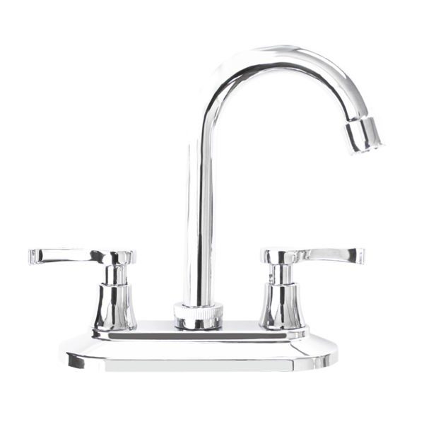 Mezcladora para Lavabo 4? Pidna Cromo Metalflu 04411