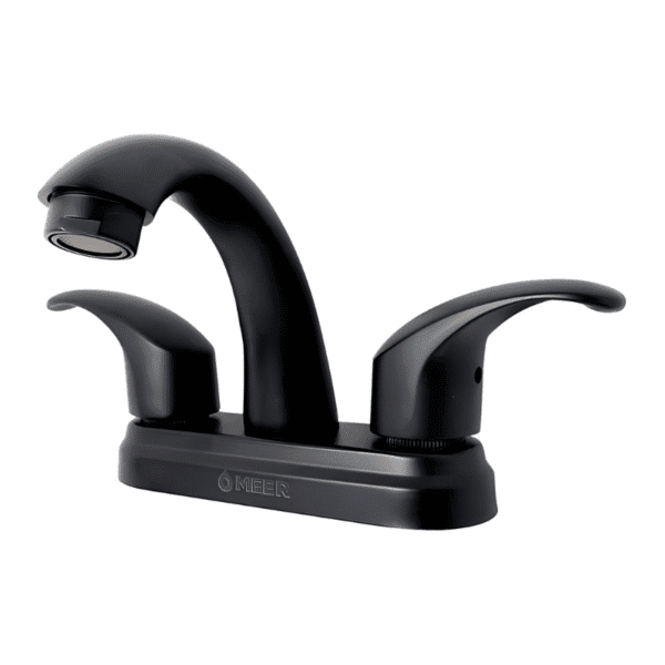 Mezcladora para Lavabo Negro Mate Meer MZL4121