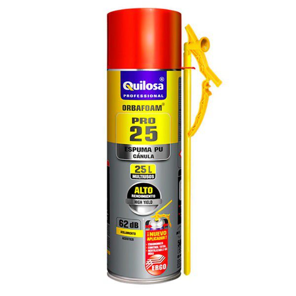 Espuma de Poliuretano Profesional 500 ml Orbafoam Pro25
