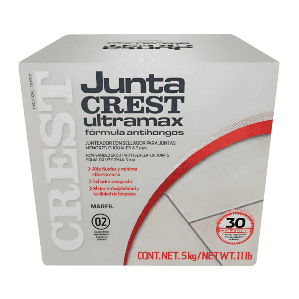 Junta Crest Ultramax Marfil 5 Kg