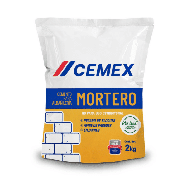 Mortero Óptimo 2 Kg Cemex