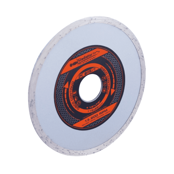Disco Diamante Corte Continuo 4-1/2? Gladiator DC8115/1