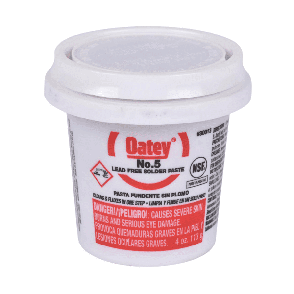 Pasta para Soldar sin Plomo 113g (4 Oz) Oatey 30013