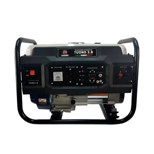 Generador Eléctrico a Gasolina 2800W Monofásico con Motor 6 HP 4T 110/220V Fiat TUONO 2.8