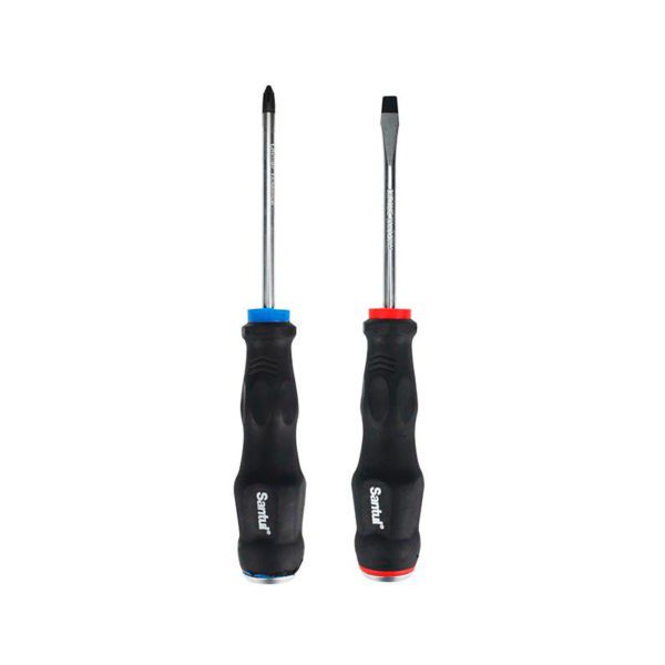 Juego de 2 Desarmadores de Golpe Santul 6595