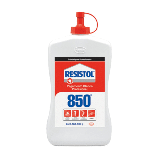 Pegamento Profesional Blanco 500ml, 850® Resistol
