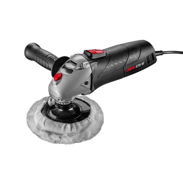Pulidora 5? 470W +Disco de Goma + Almohadilla de Piel Skil 9051