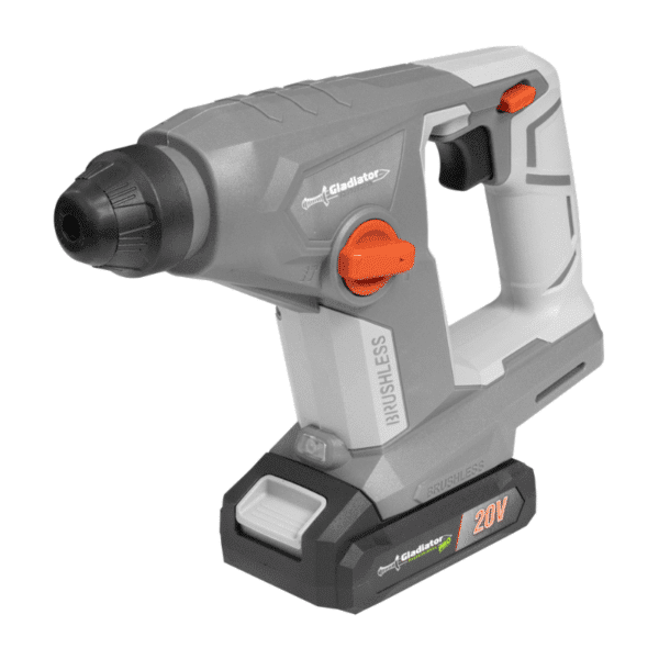 Rotomartillo Inalámbrico SDS Plus 1.5J 20V Brushless Gladiator RMG 1118/20 C1