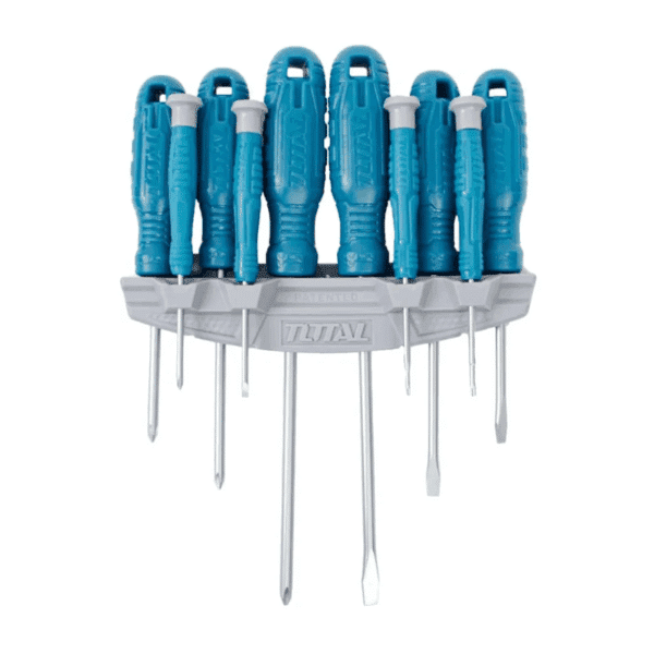 Set de 10 Desarmadores con Organizador Total 619408