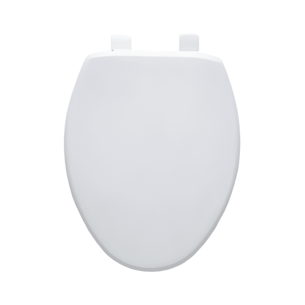 Asiento para WC Elongado Cierre Lento Frente Abierto Blanco Coflex CH-A103