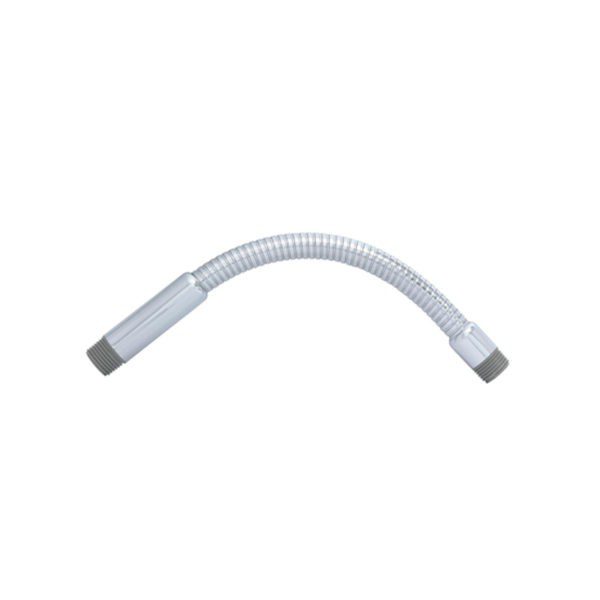 Brazo Flexible para Regadera 30 cm Acero Inoxidable Rugo 45-F