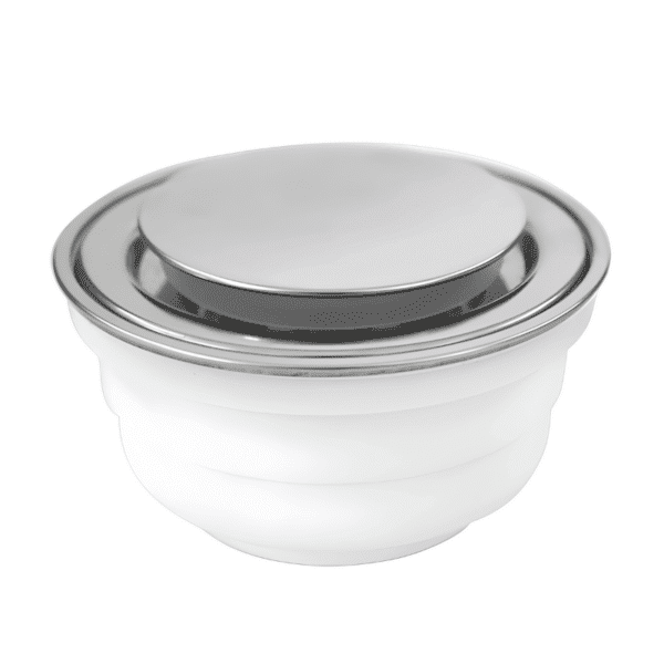 Coladera Universal con Push Redonda Minimalista Rejilla Acero Inoxidable Fleximatic 2249