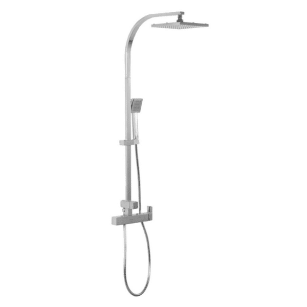 Columna de Ducha Cuadrada para Regadera con Teléfono Urrea 2302