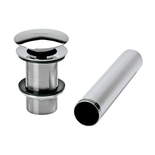 Contra de Lavabo de Push sin Rebosadero Helvex TH-065