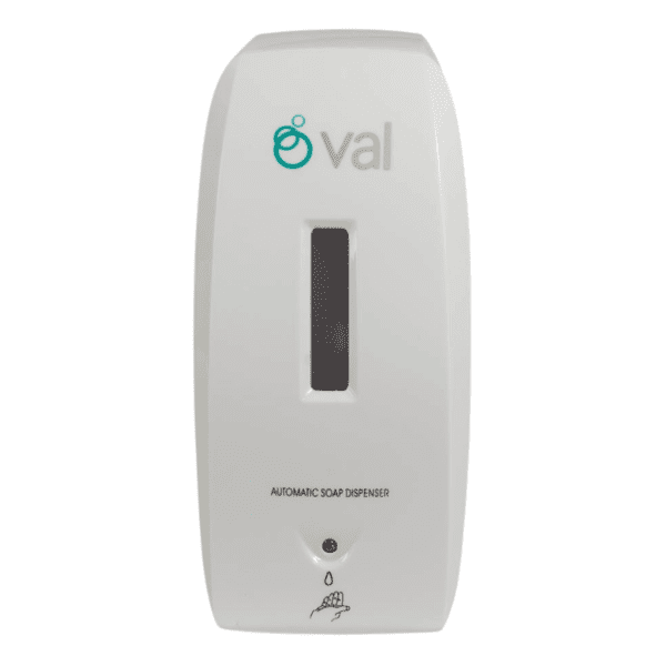 Despachador de Jabón en Gel Automático 500 ml Blanco Oval DV021