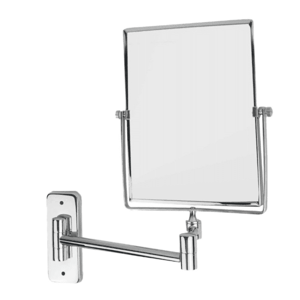 Espejo Facial Rectangular Cromo Metalflu 60040