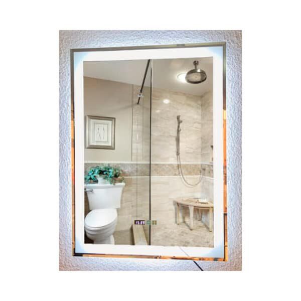 Espejo Touch con Luz LED Bluetooth Indicador de Temperatura 80X60 CM EL8060E