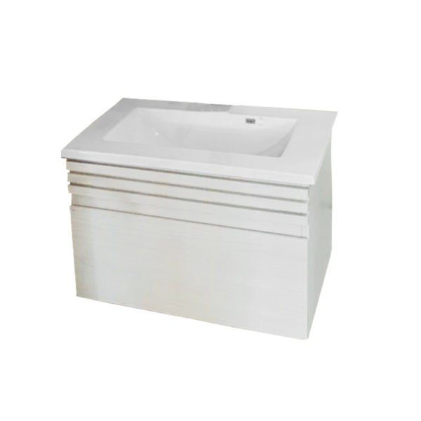 Gabinete con Lavabo Suspendido Coral Polar de 58 cm